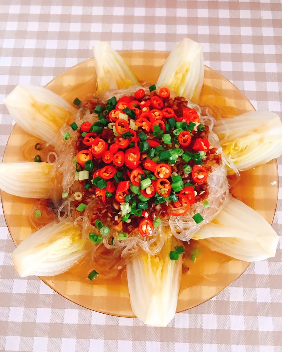 蒜蓉粉丝娃娃菜