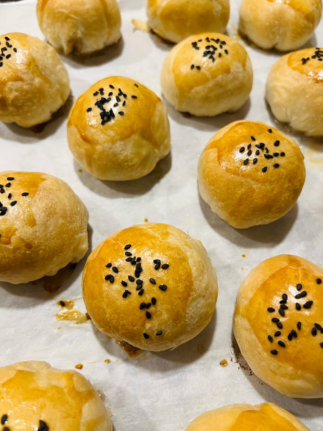 泳式鲜肉榨菜月饼