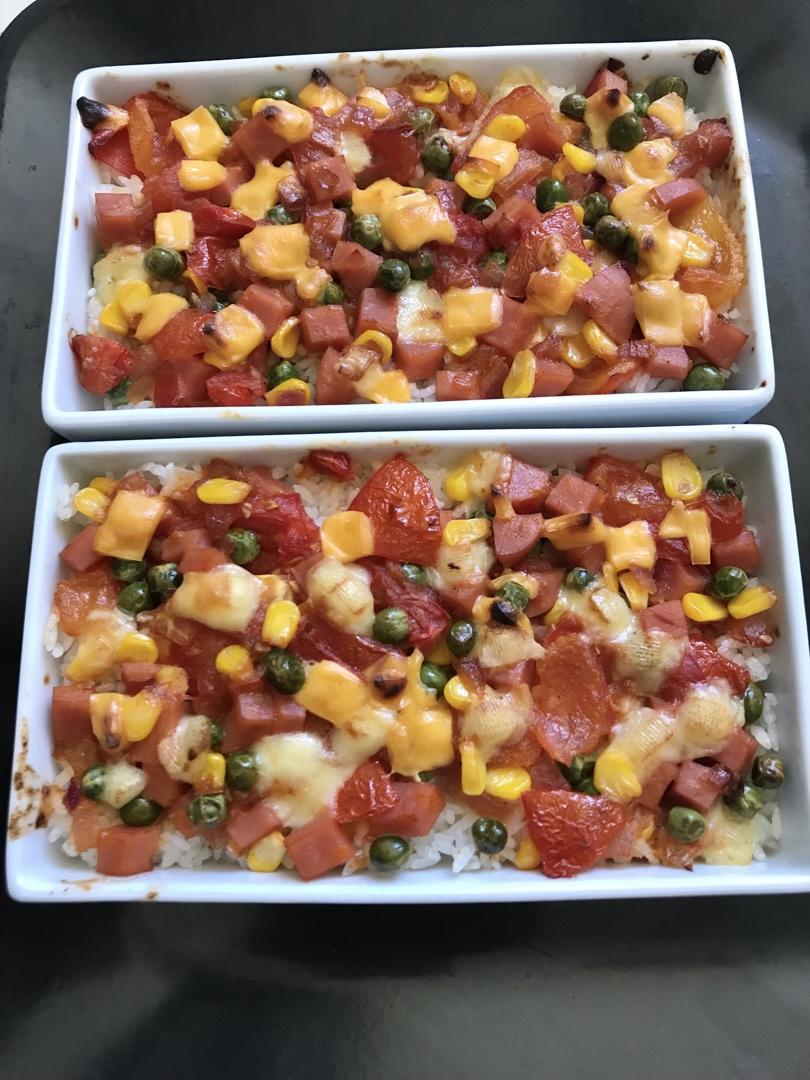 番茄鸡肉浓情焗饭【两人份】