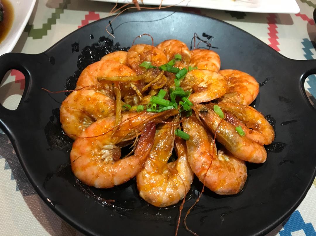 黄晓明茄汁大虾－中餐厅