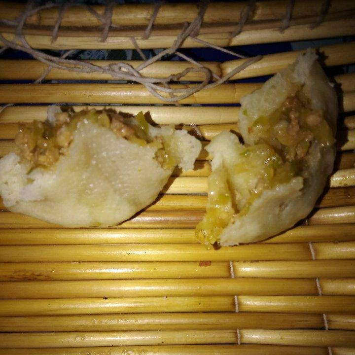 虾皮萝卜丝发面包子