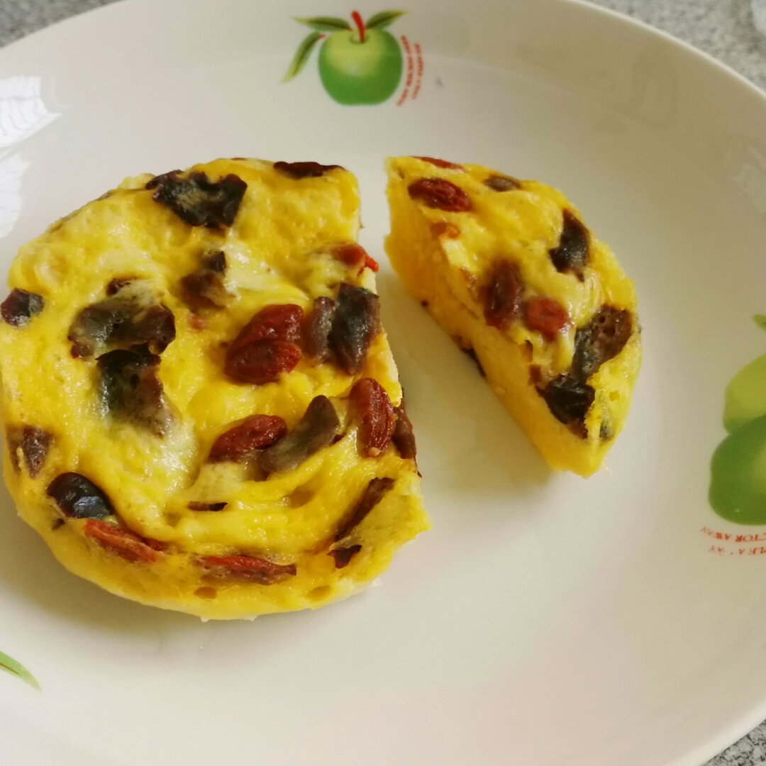 微波炉红枣桂圆糕，超好吃