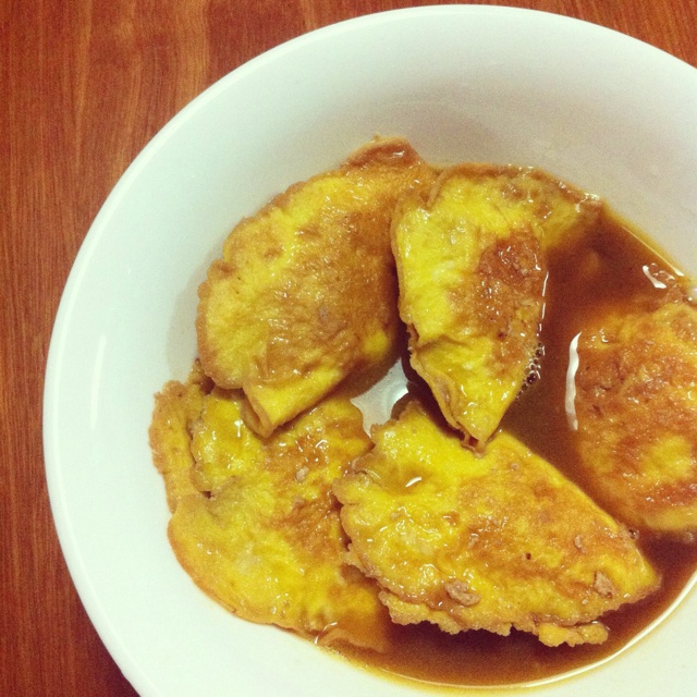 肉末蛋饺