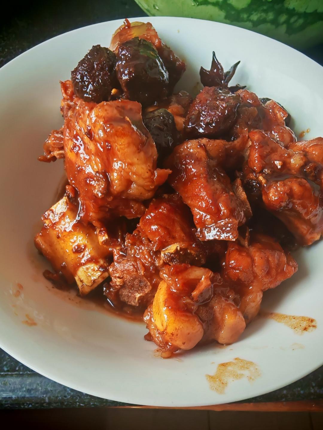 话梅排骨