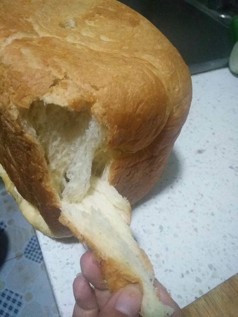 纯奶手撕吐司的做法 步骤1