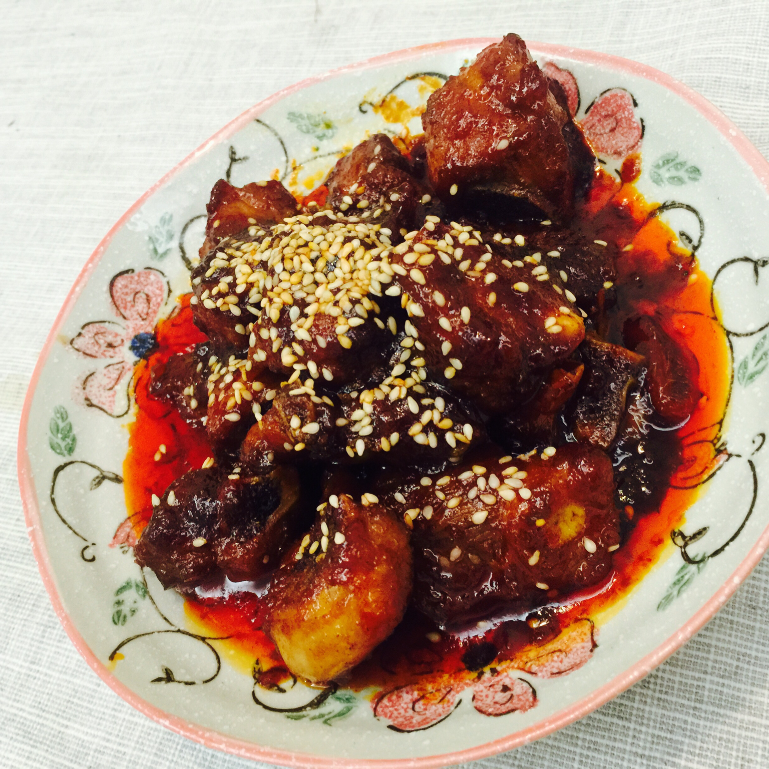 根本停不下来的糖醋排骨