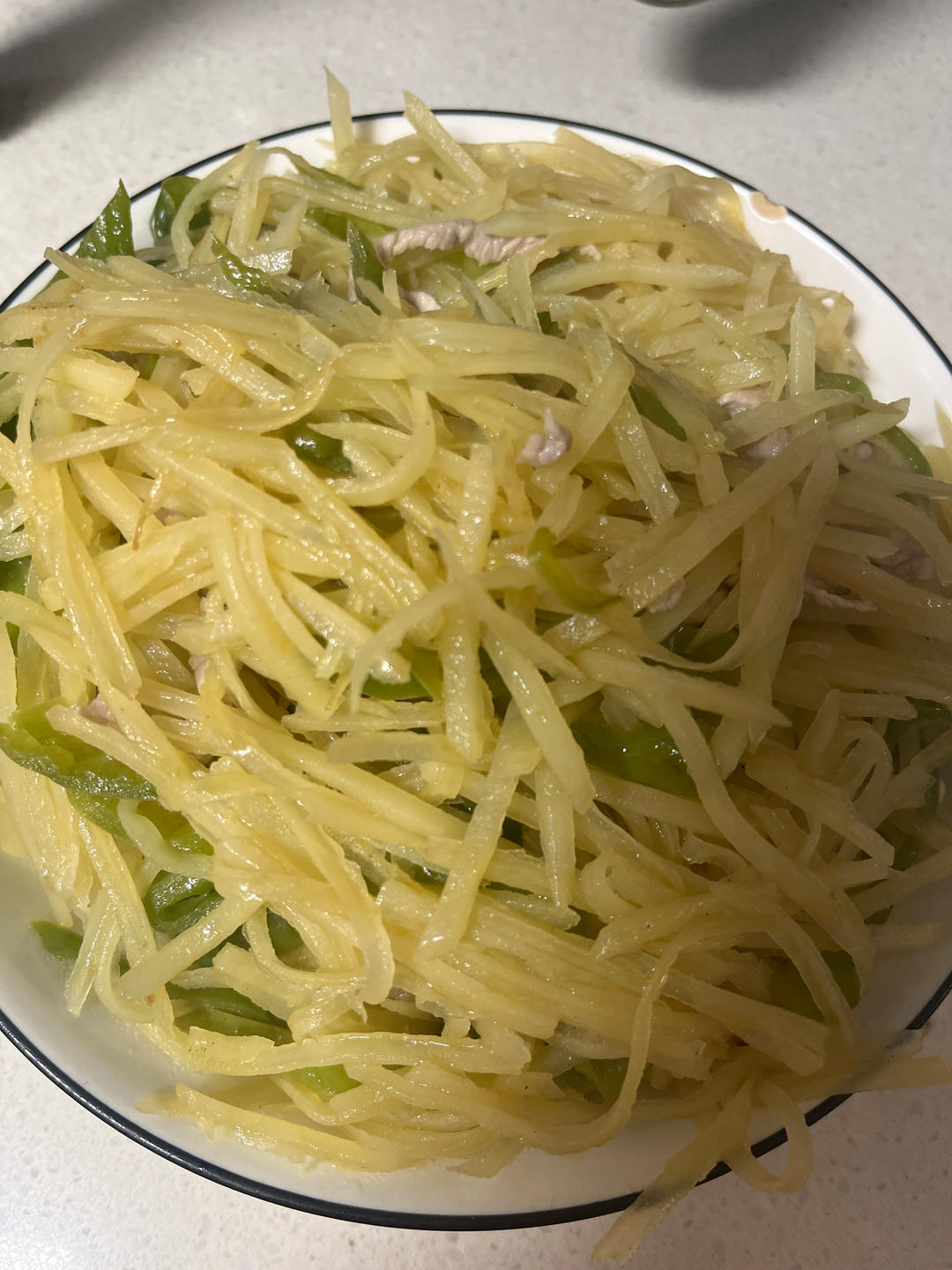 酸辣土豆丝的家常做法 超级下饭