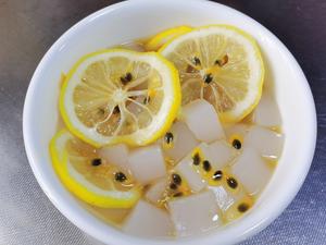 百香果柠檬麻腐（绿豆凉粉）的做法 步骤8