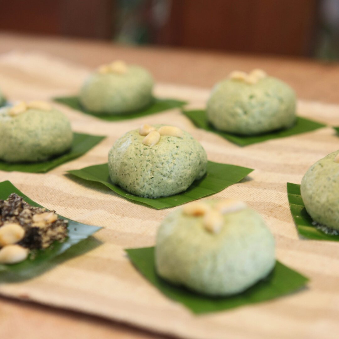艾叶青团（艾糍/艾饼）
