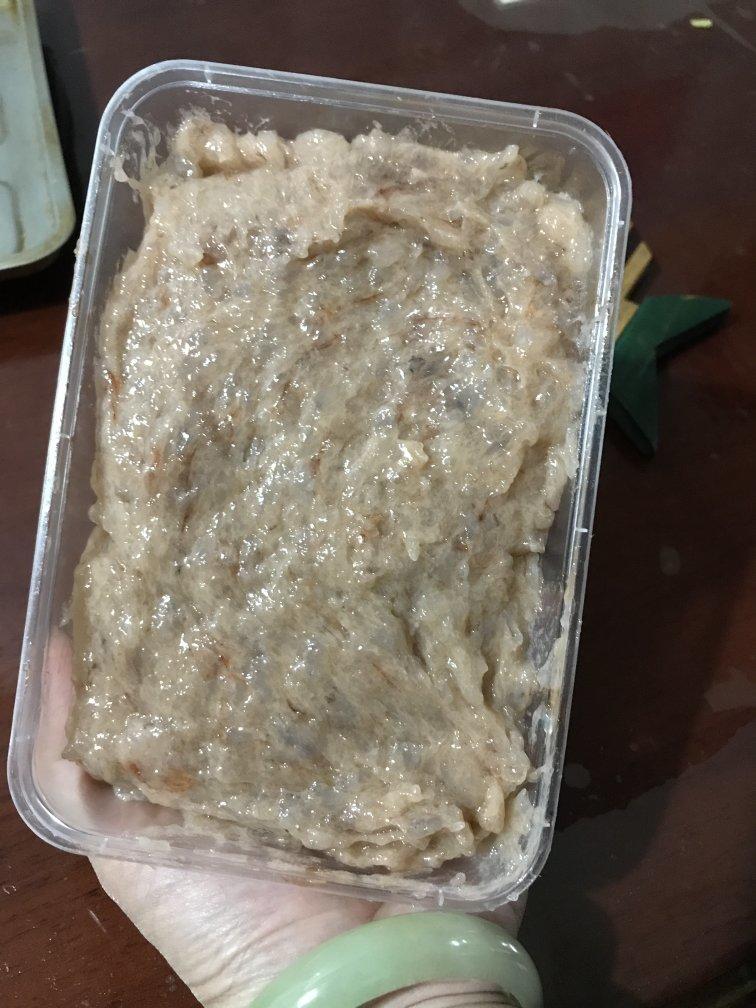 不加粉的Q弹虾滑