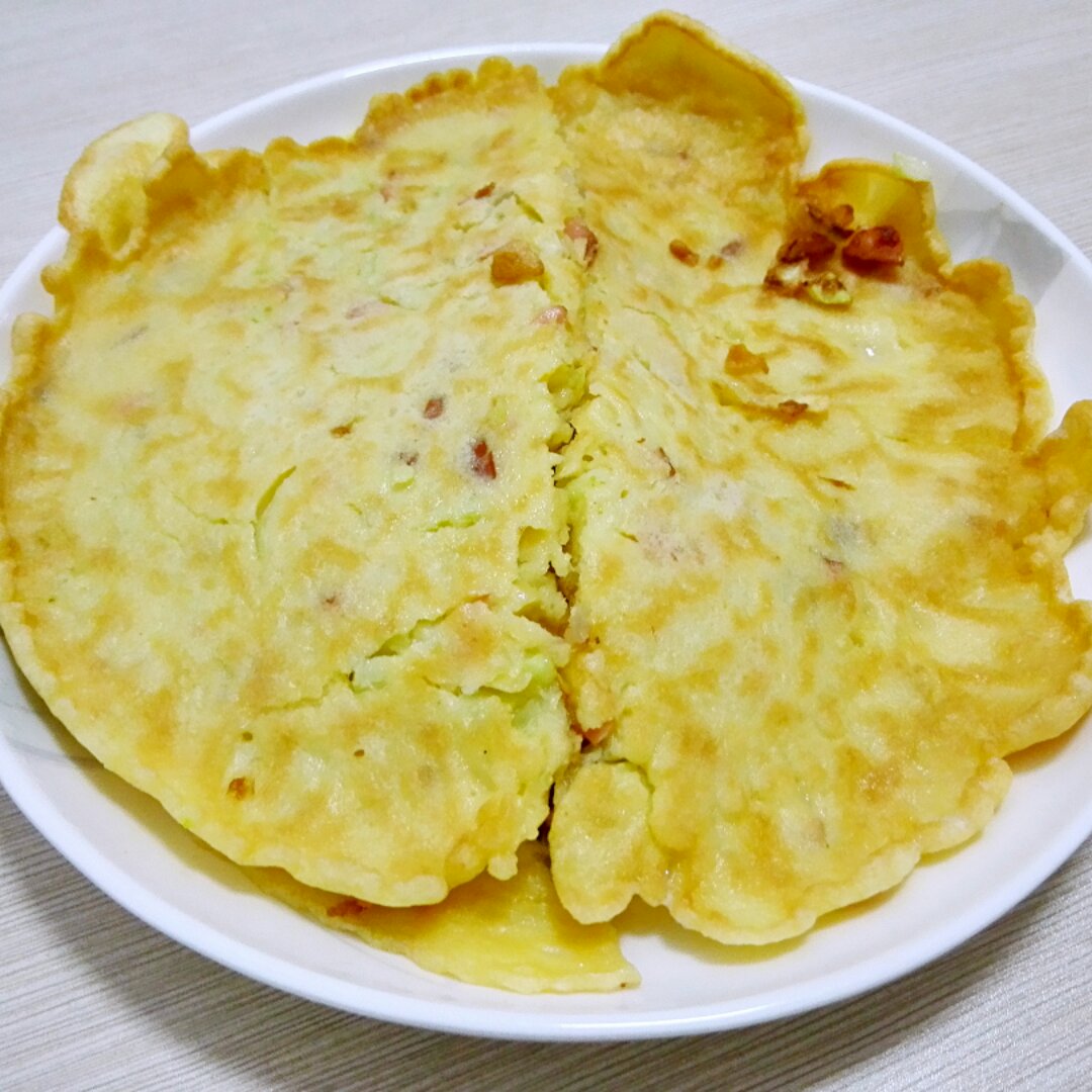 葱花鸡蛋饼