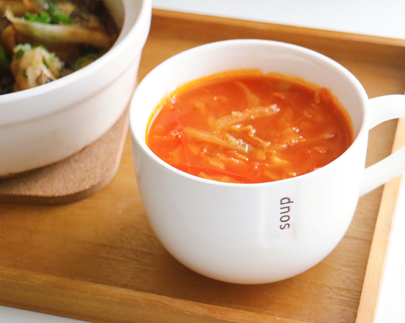 番茄卷心菜浓汤的做法