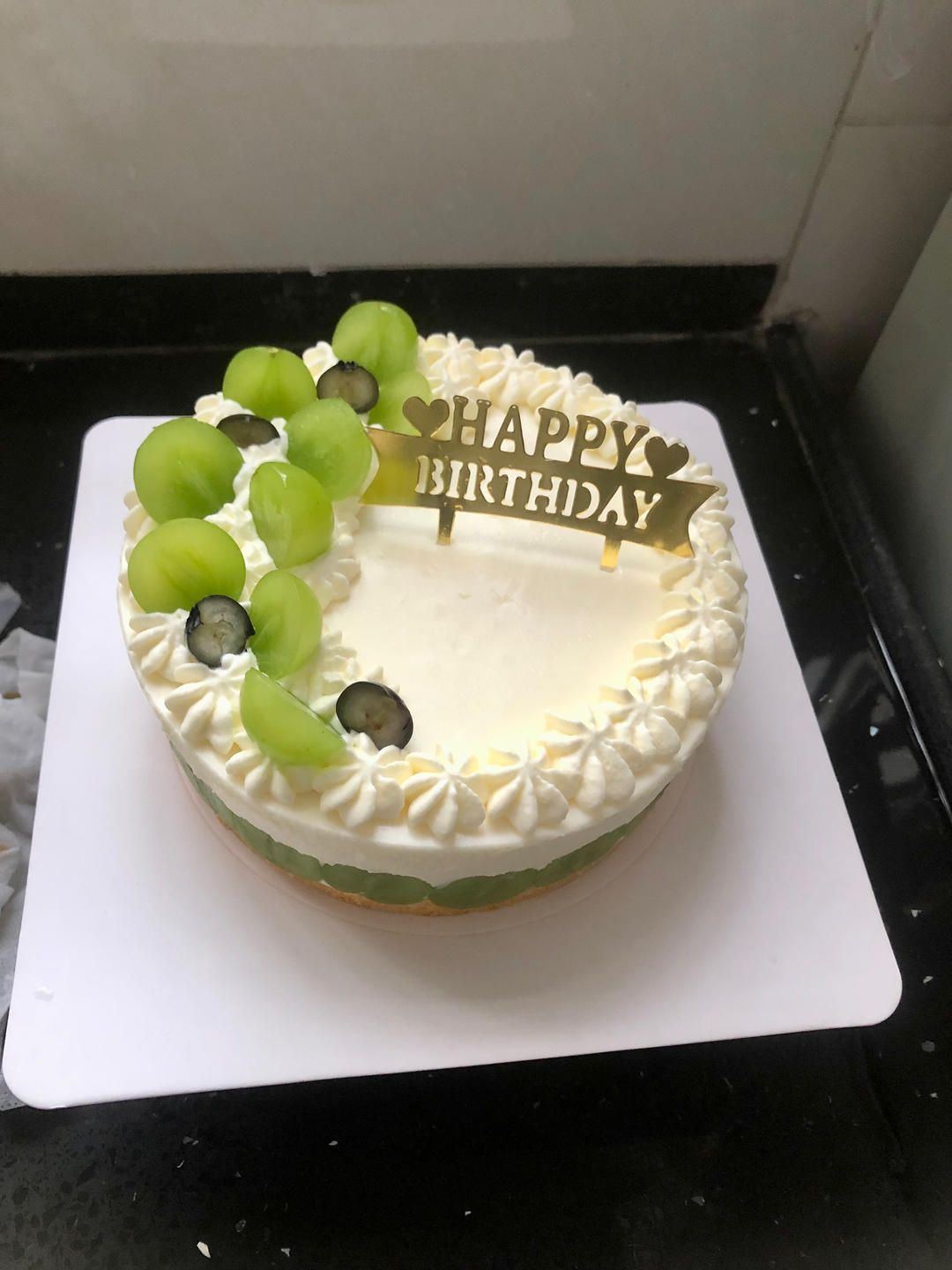 搬运【青提酸奶慕斯蛋糕】—cooking tree