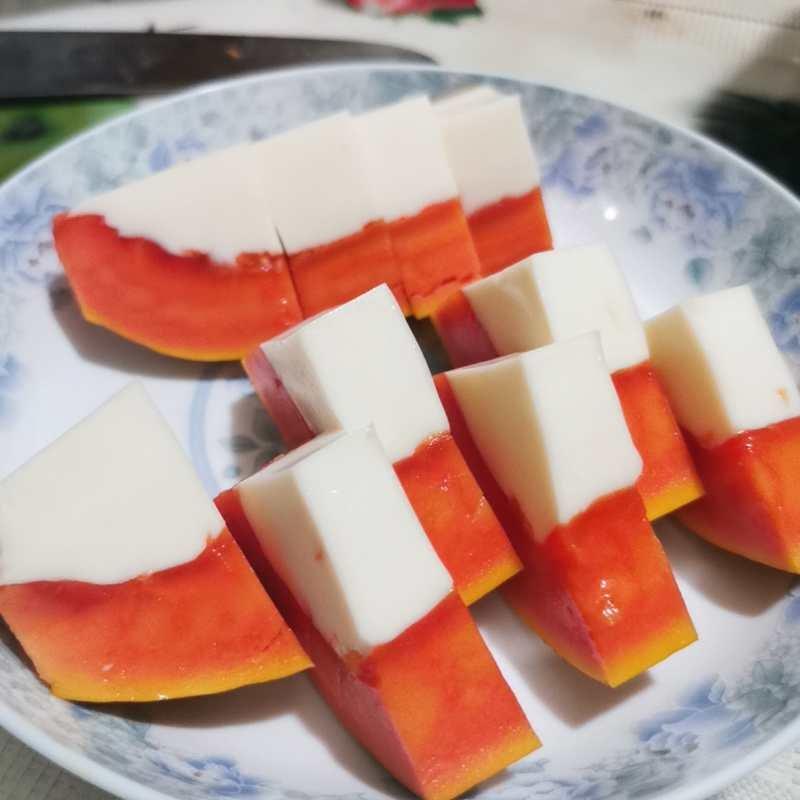 木瓜奶冻 | 享受清凉午后时光