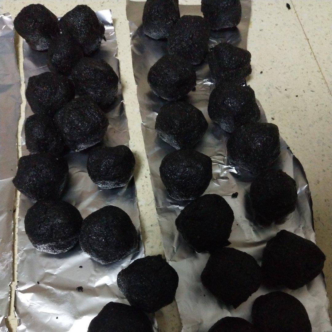 用绞肉机做黑芝麻丸