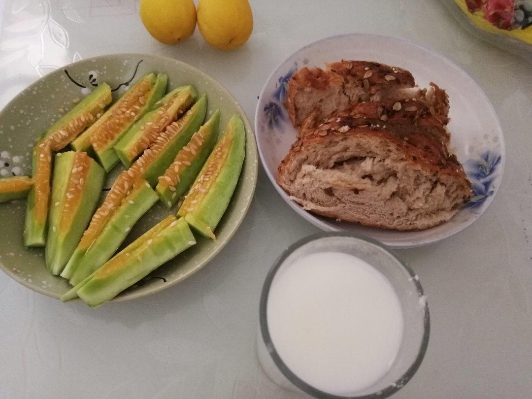 【1.18早餐】鸡蛋牛奶 面包