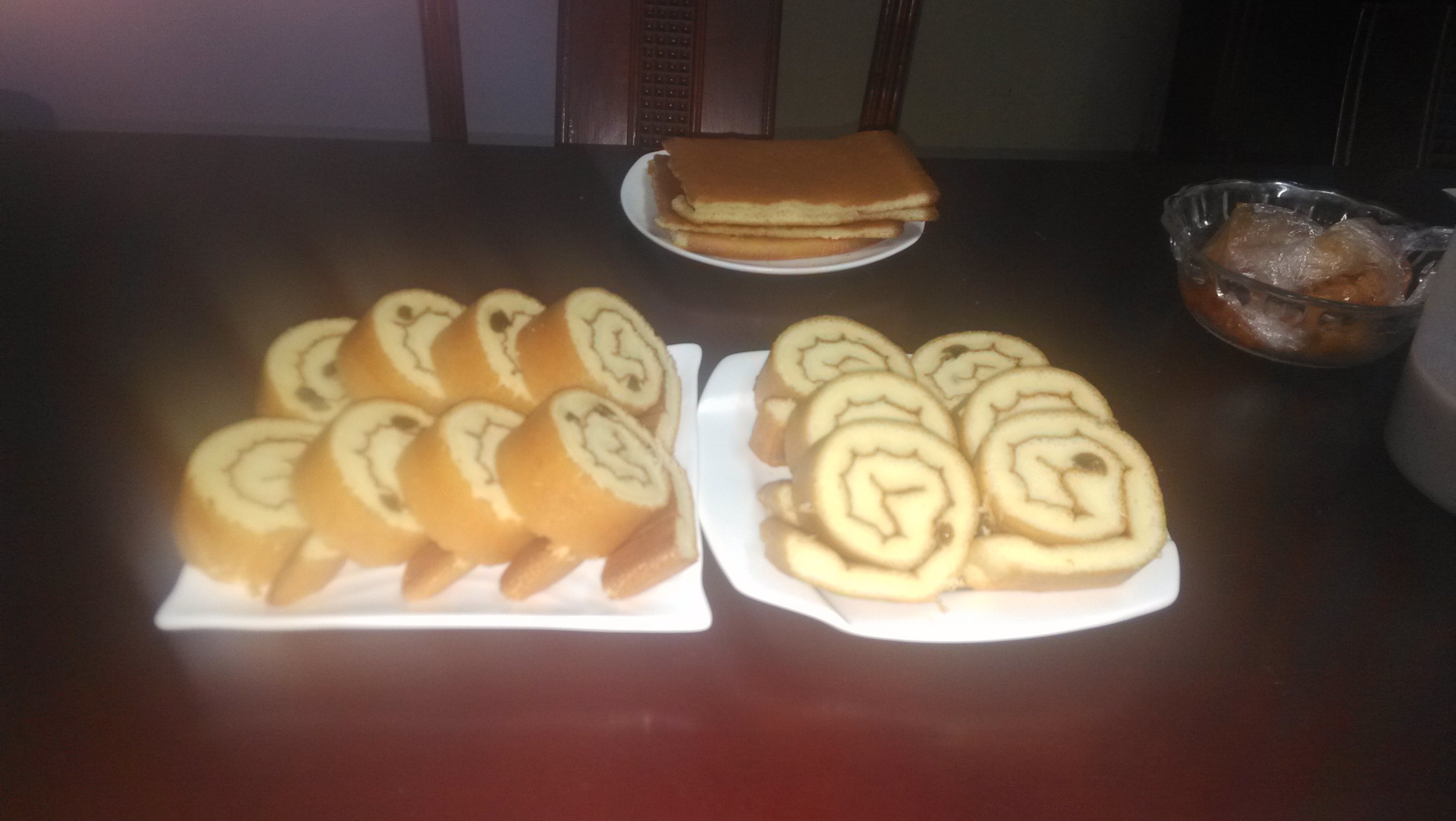 烫面戚风蛋糕卷，平凡，不平淡。