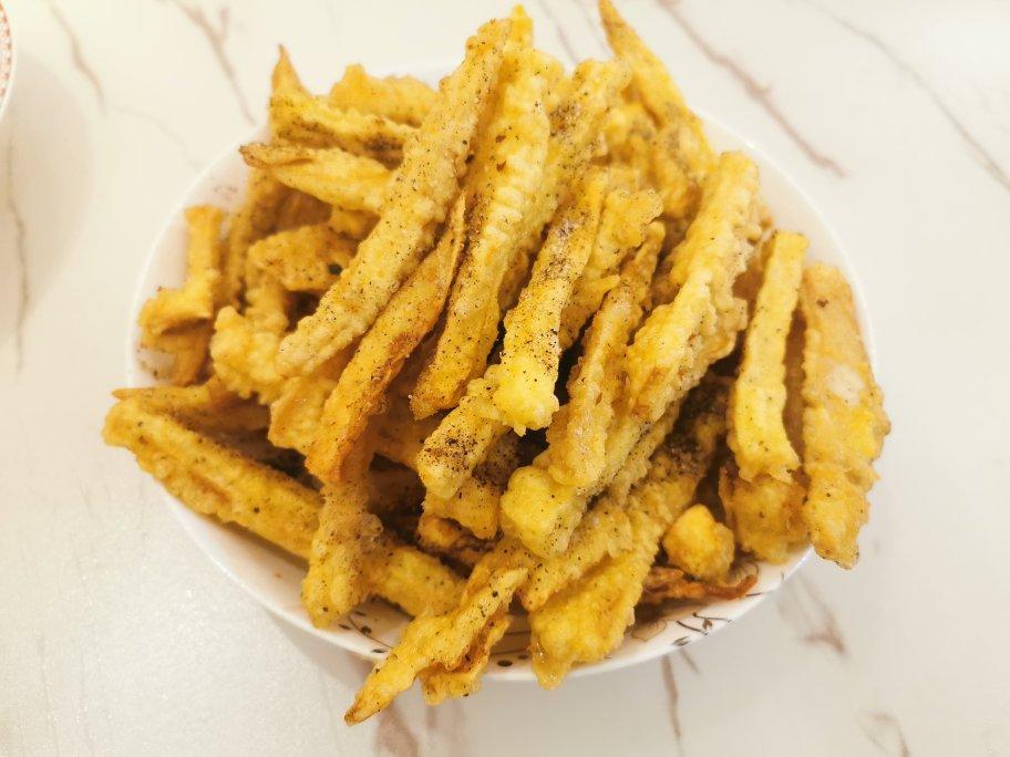 🔥外酥里嫩❗️椒盐杏鲍菇