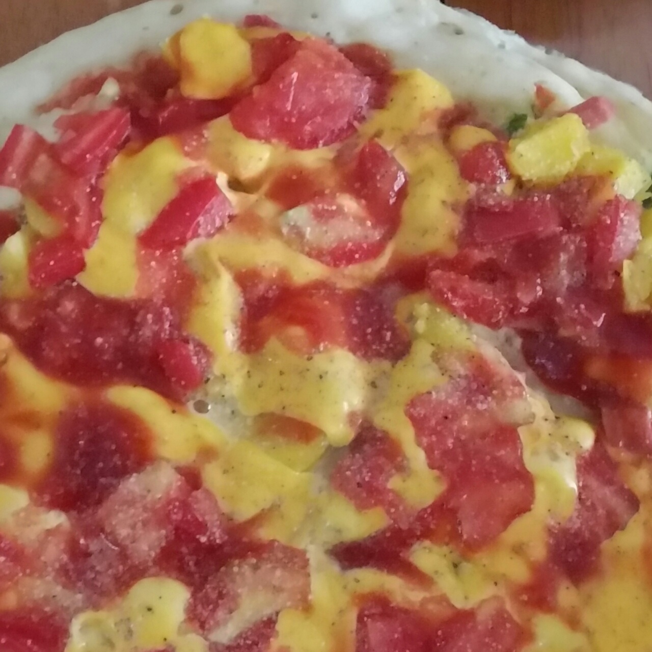 自家制pizza