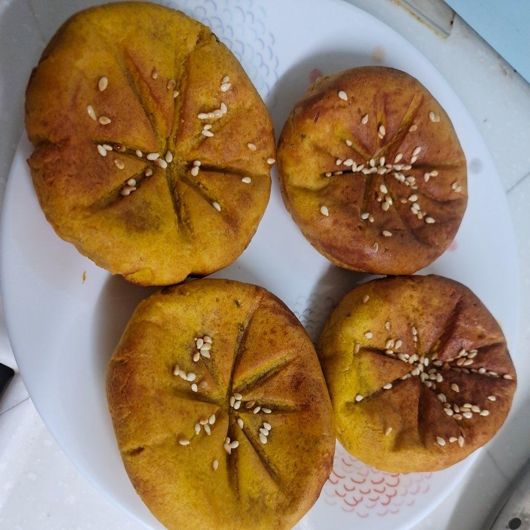 宝宝的零食——少油南瓜饼（空气炸锅版）