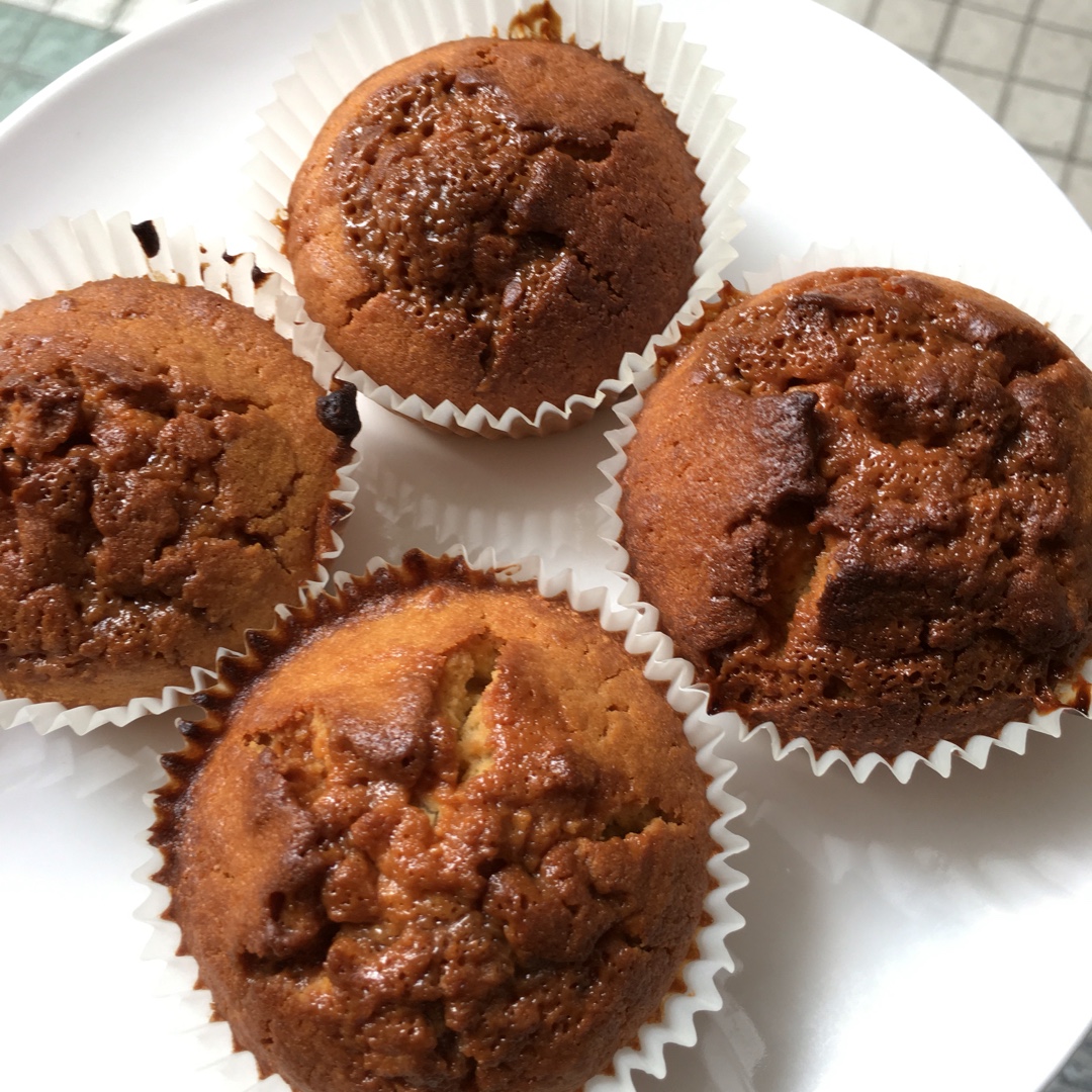 【视频食谱】太妃海盐马芬