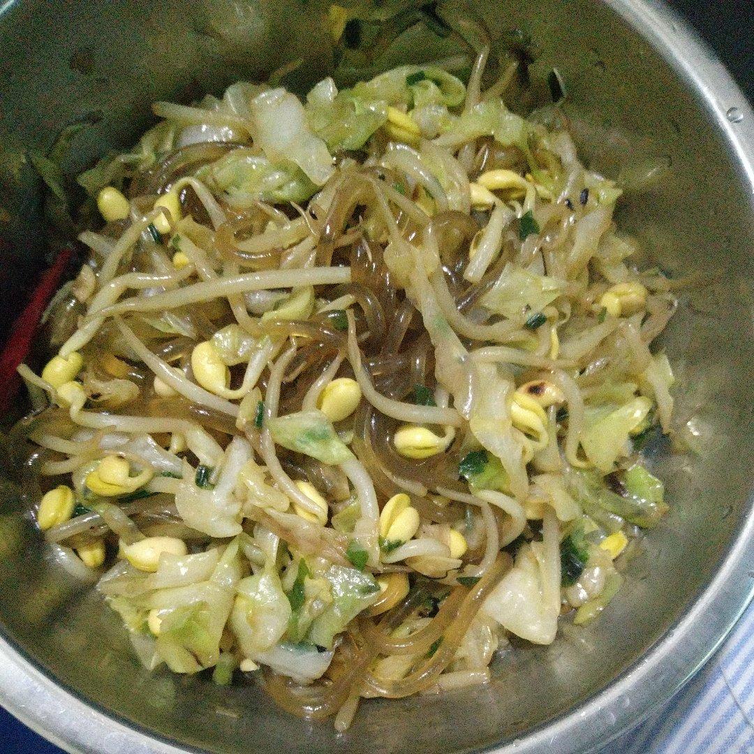 黄豆芽炒粉条