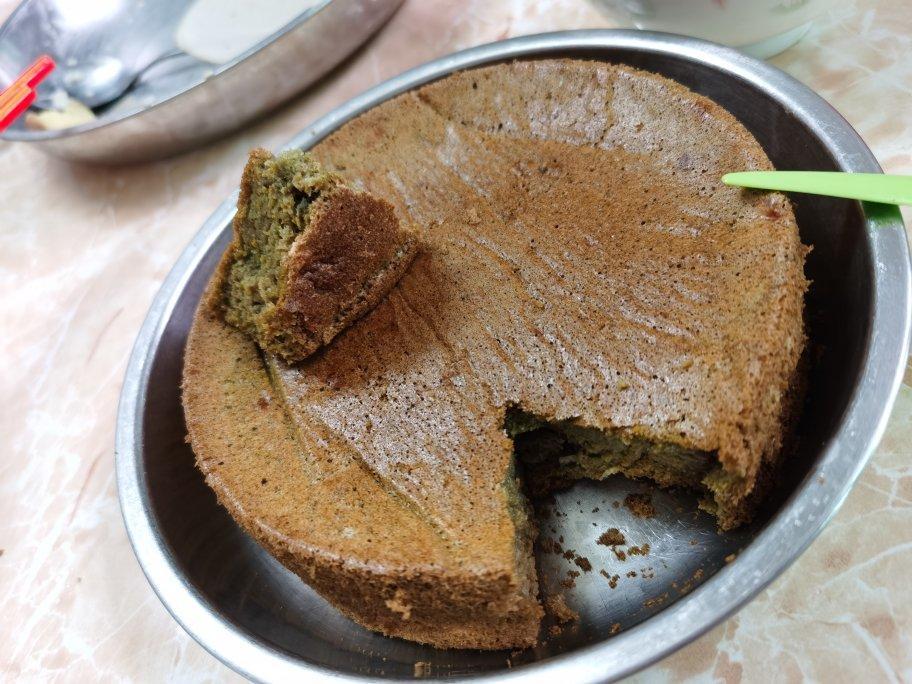 细腻绵软抹茶红豆戚风【附蜜红豆分布均匀小技巧】