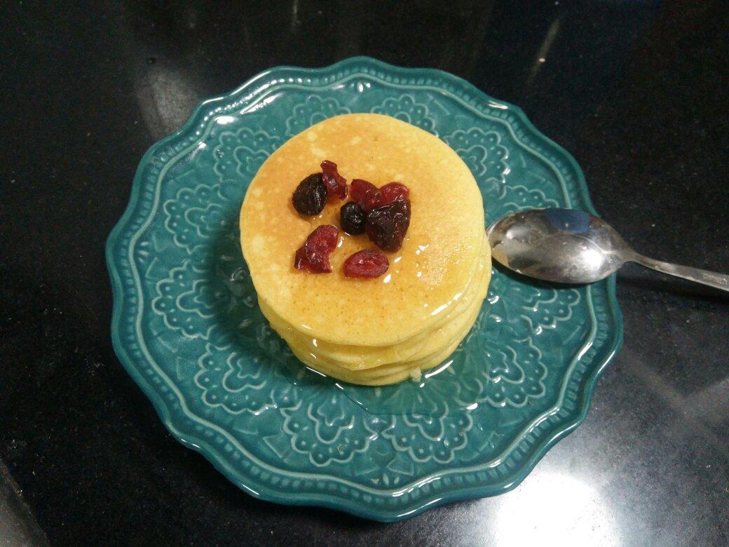 超级简单pancake【无黄油健康版】