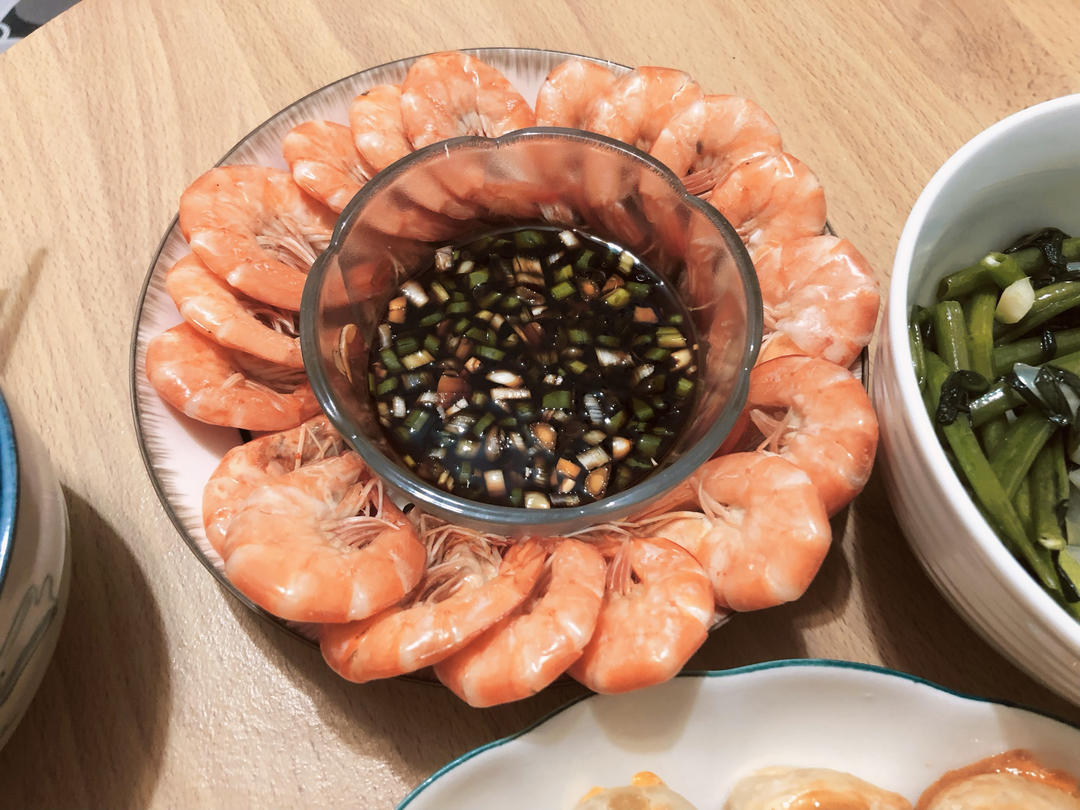 最简单的白灼虾（水煮）盐水基尾虾