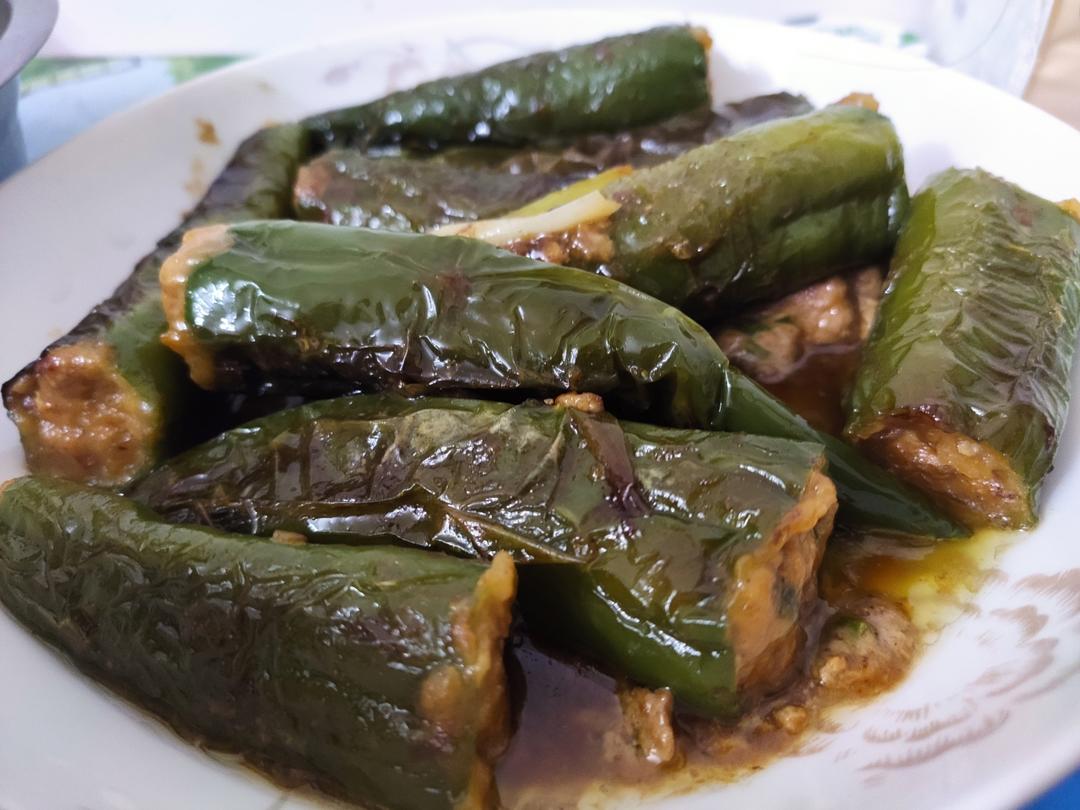 销魂青椒酿肉【超级下饭】