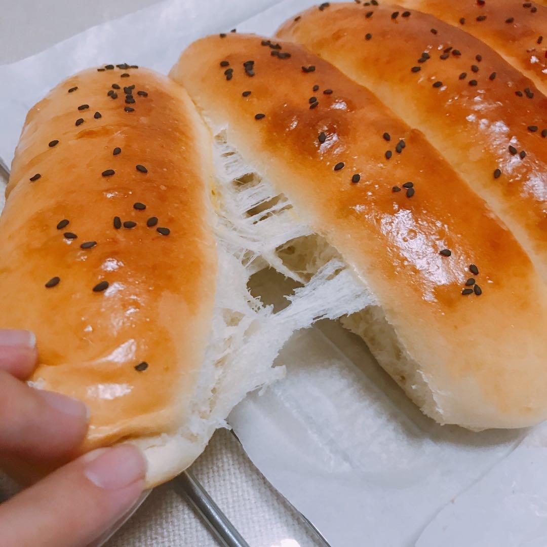 蜂蜜淡奶油面包#美味排包#