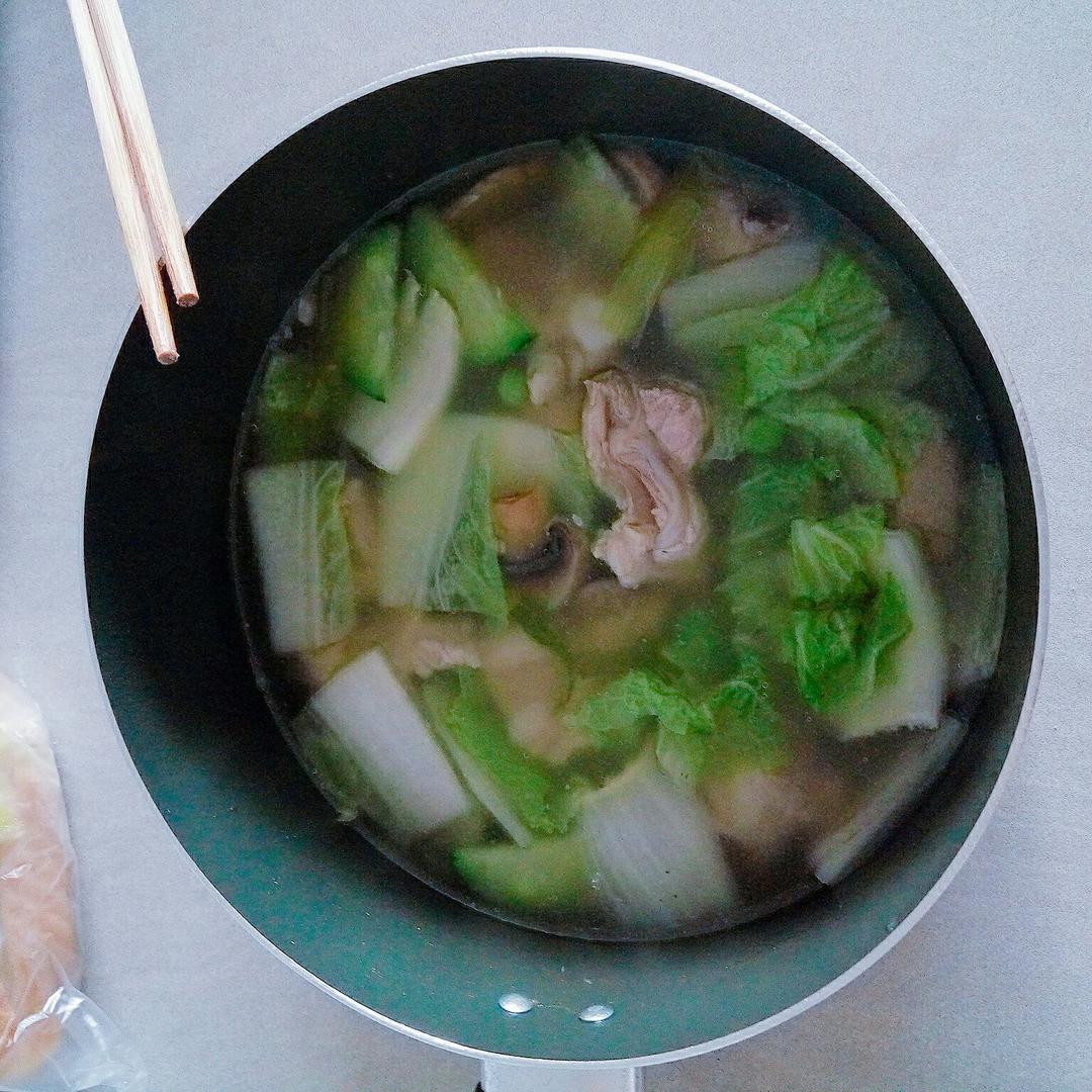 排骨豌豆汤