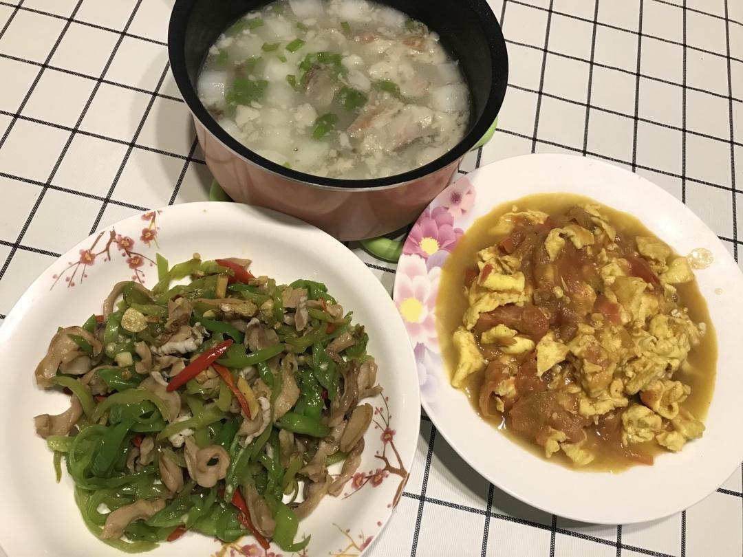 一菜二吃“米饭杀手”爆炒香辣猪肚&暖胃胡椒猪肚汤