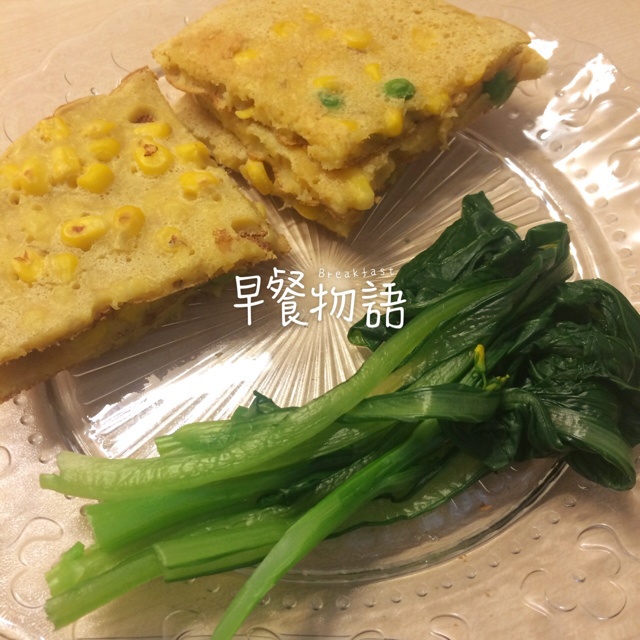 香蕉玉米饼-运动饮食