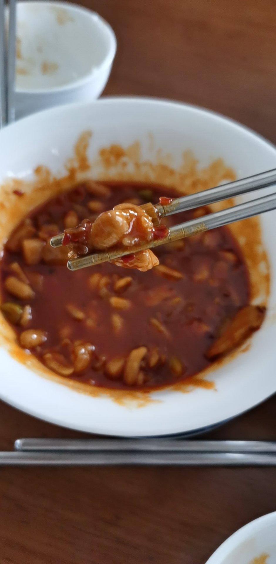 秘诀是雪碧的宫保鸡丁