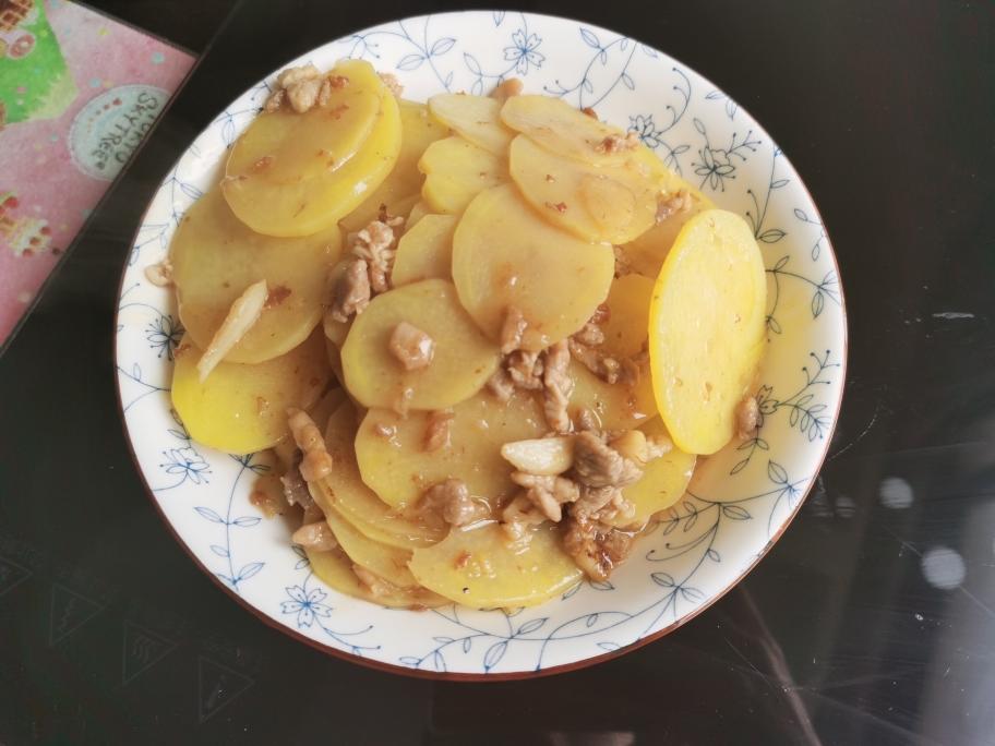 快手土豆肉片的做法