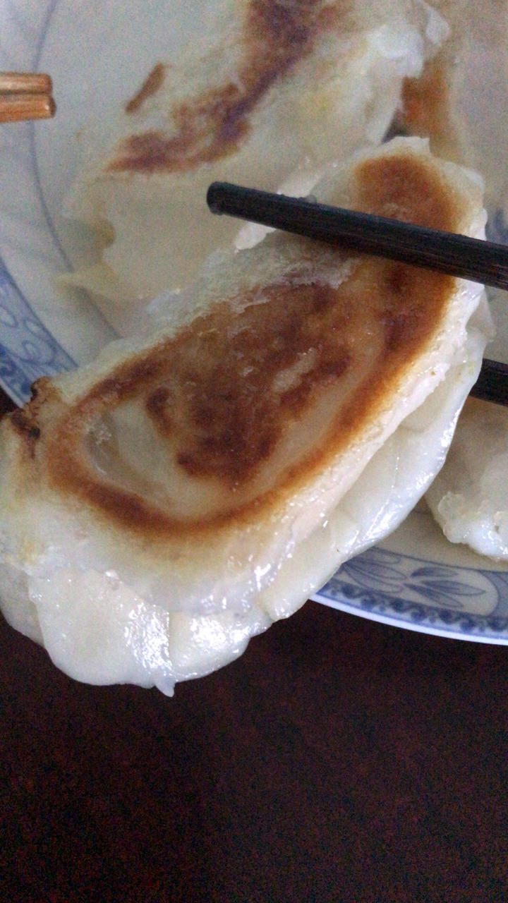 懒人生煎饺子
