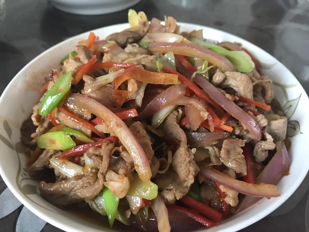 葱爆羊肉