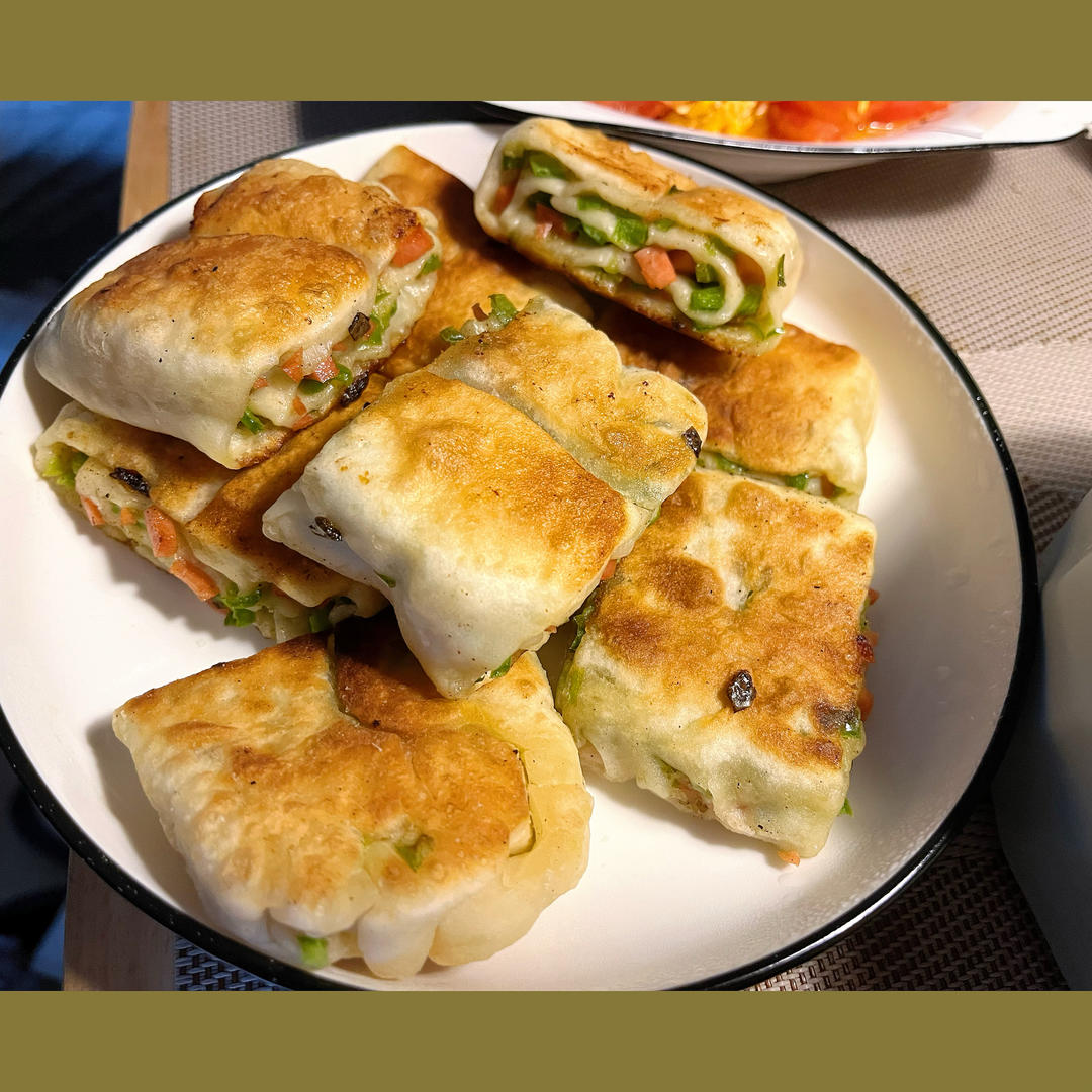 记忆中的青椒饼