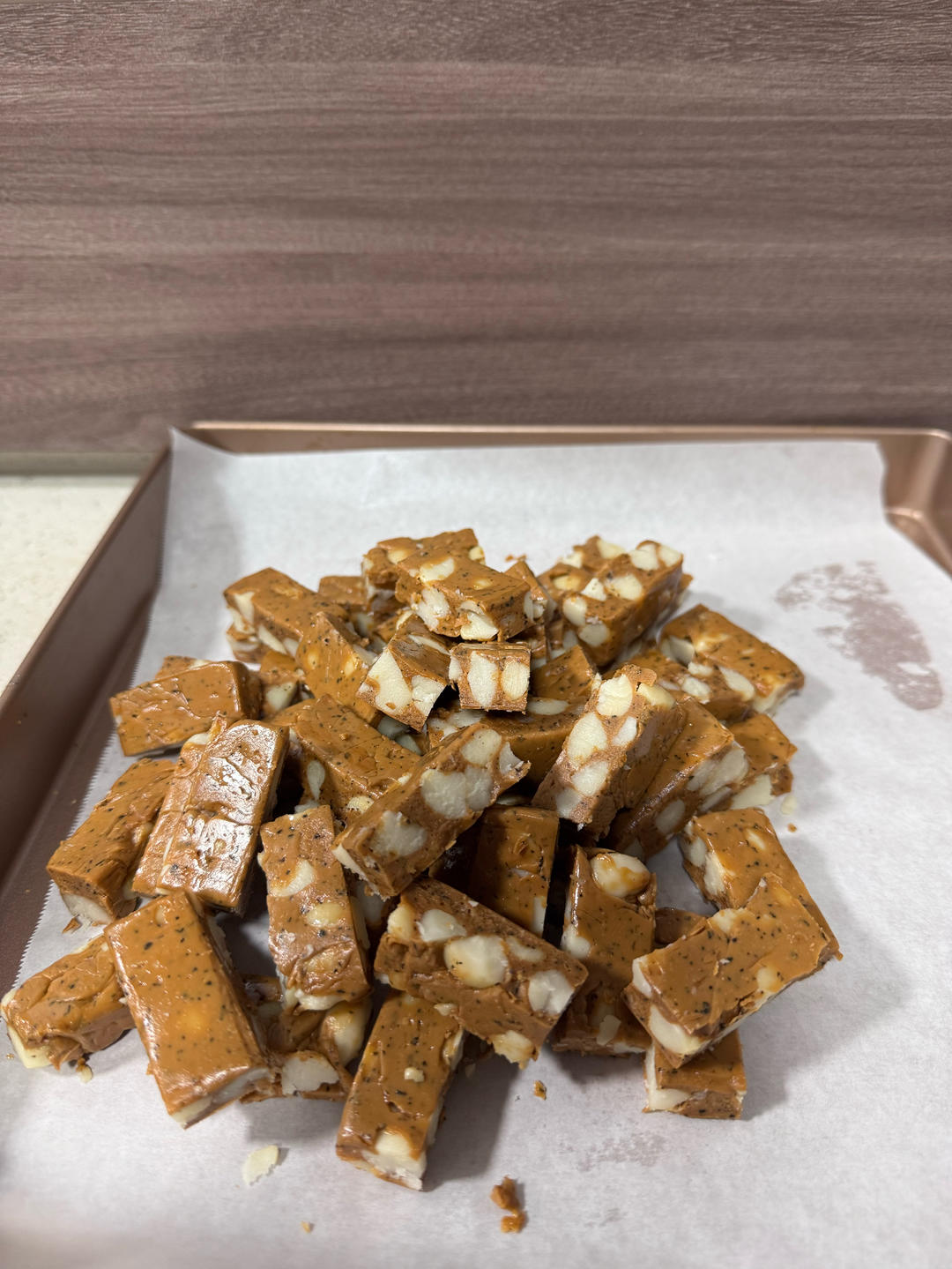 海盐杏仁太妃糖-