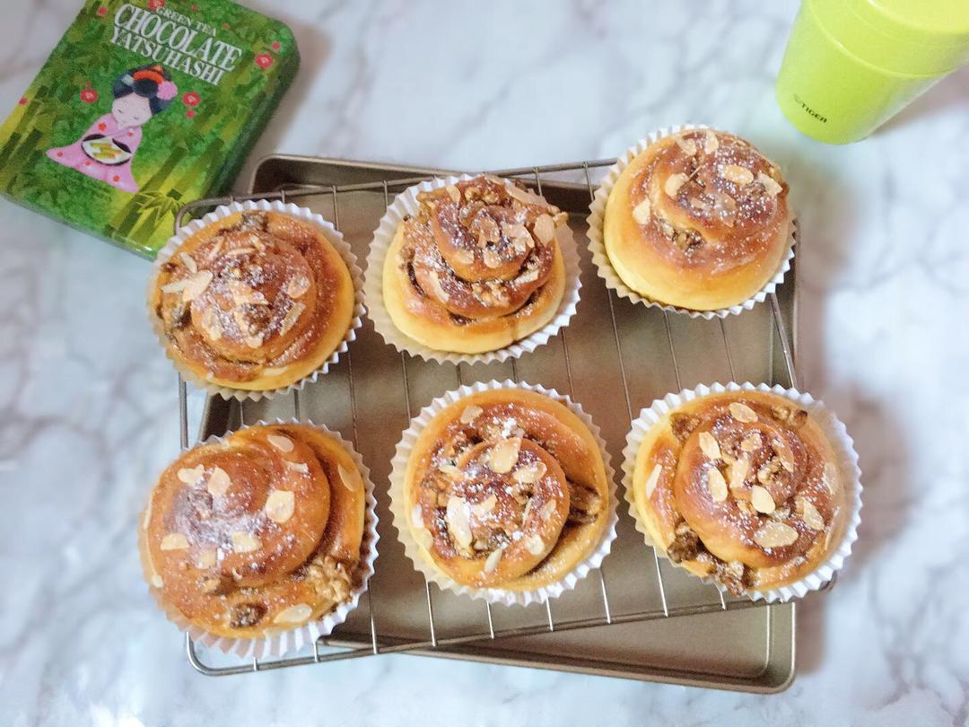 秋冬标配---红糖肉桂卷卷