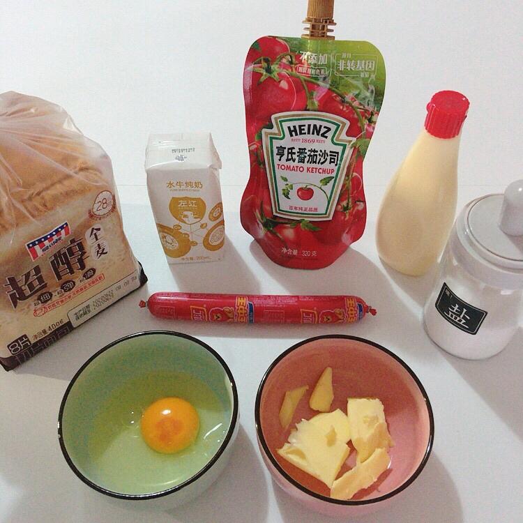 纯奶手撕吐司的做法 步骤1