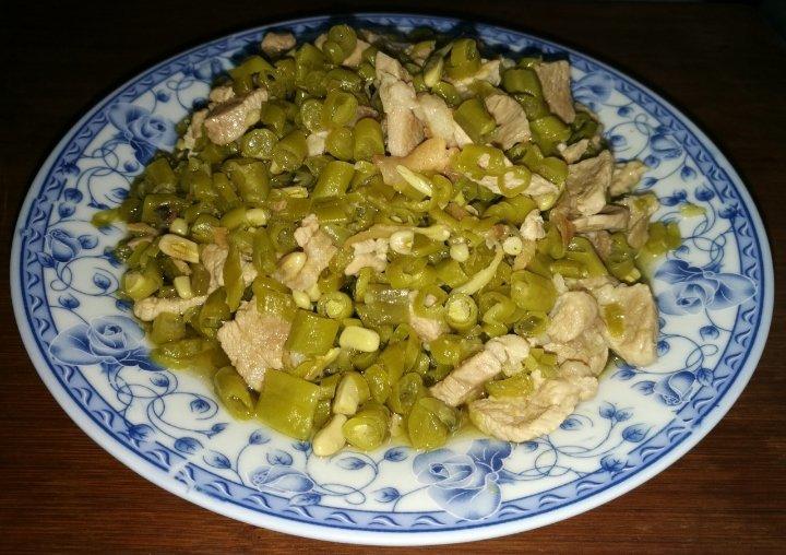 自制酸豆角（史上最简单三天完成）