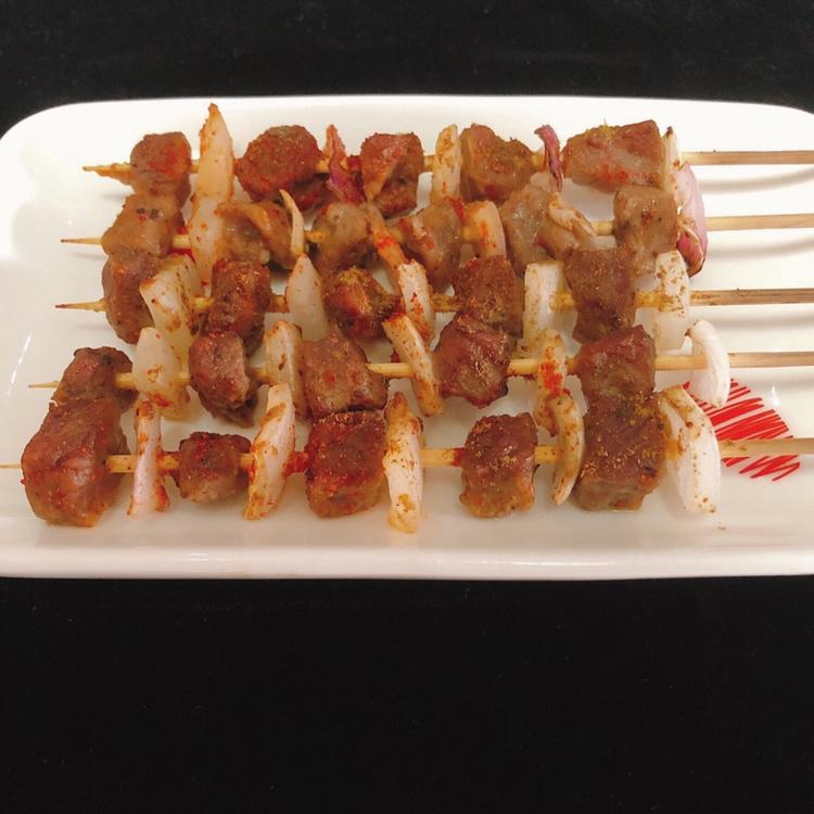 孜然牛肉串（烤箱版）