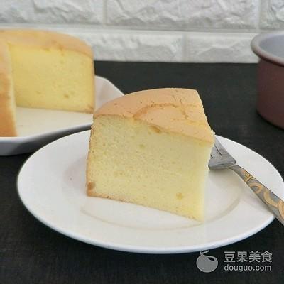 6寸戚风蛋糕（商业版）的做法