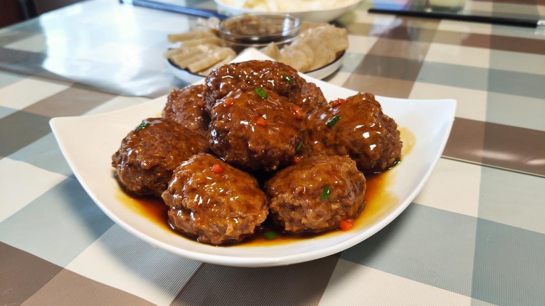 紅燒獅子頭  簡直太好吃了的做法 步驟6