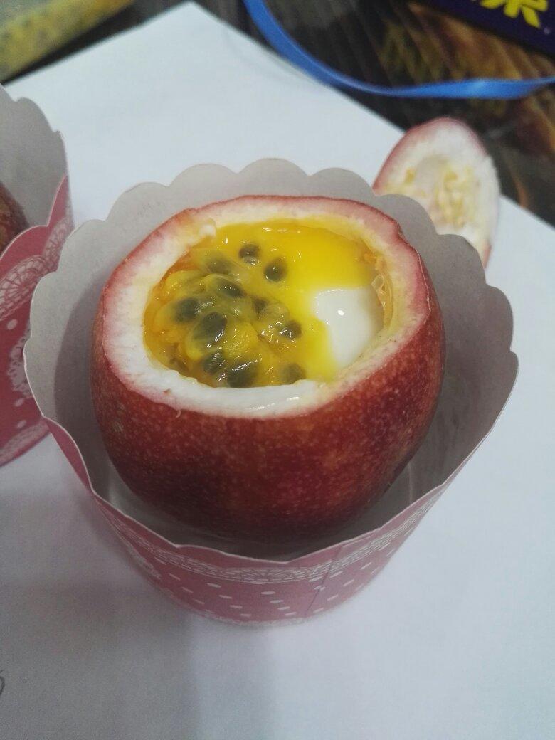 百香果奶冻
