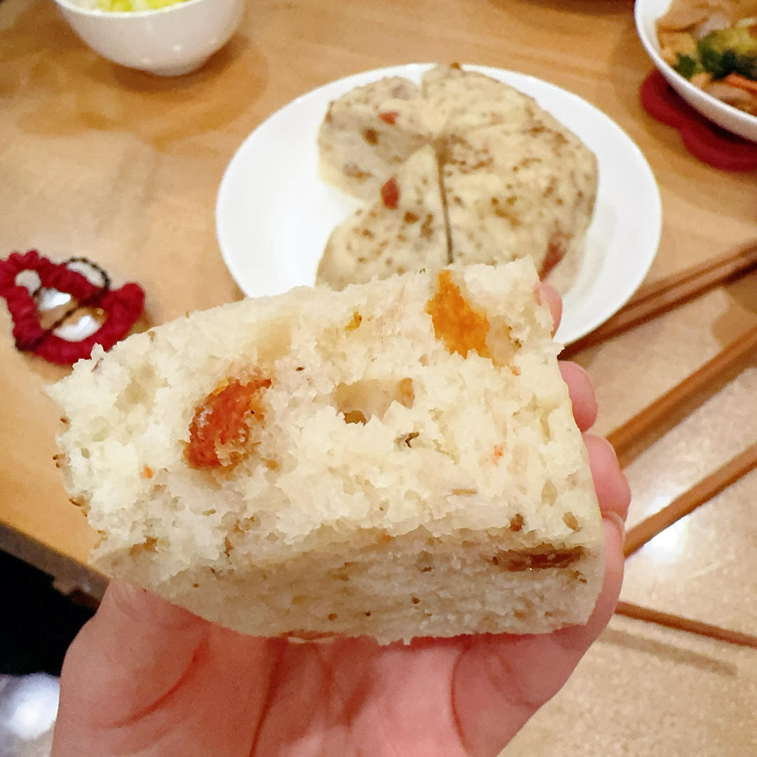 桂花酒酿发糕