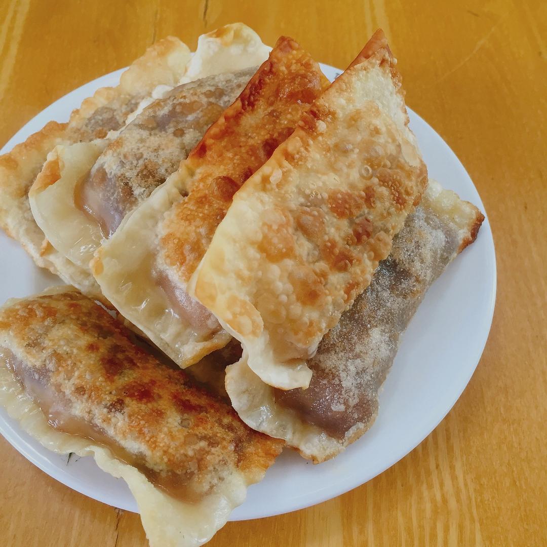 苹果派（馄饨皮版，三种做法）