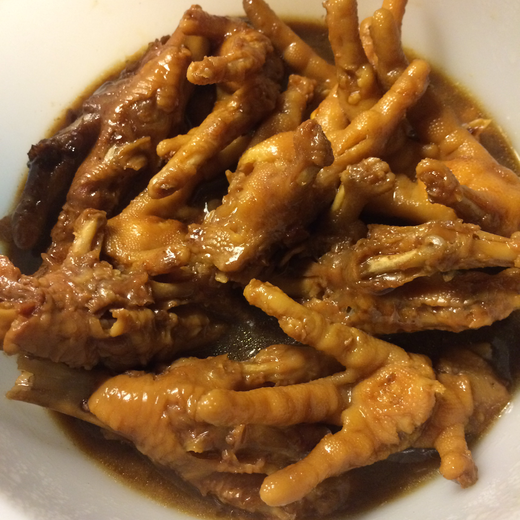 香辣卤鸡爪